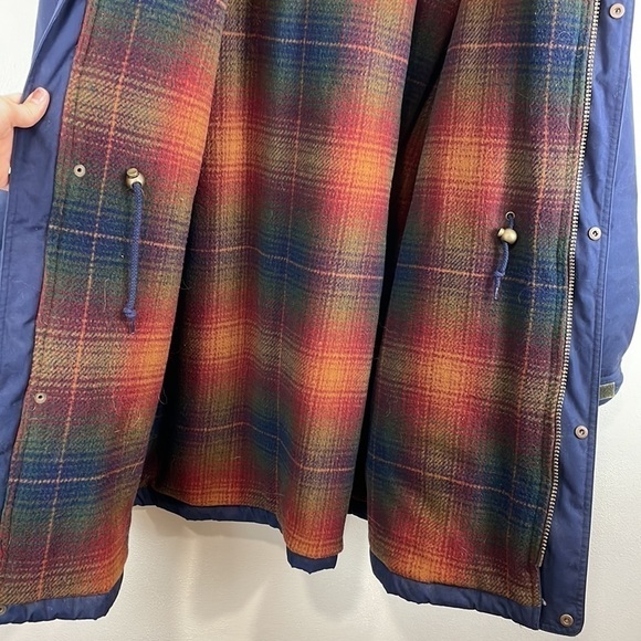 VINTAGE Lands End Men’s Wool Lined Parka - Picture 7 of 9